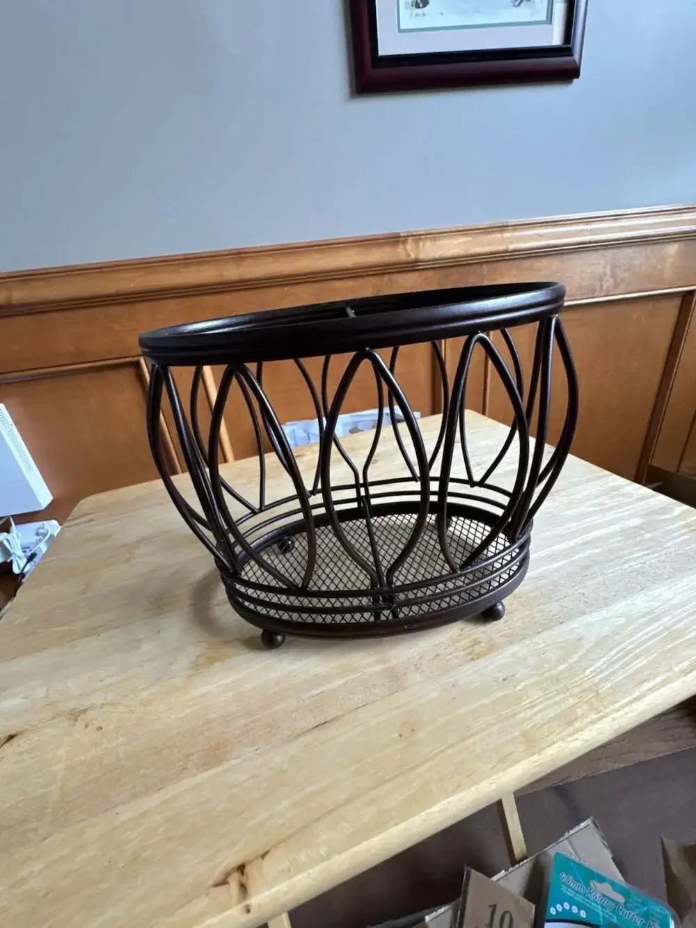 Spectrum Diversified Leaf Caddy Bronze Cutlery Holder